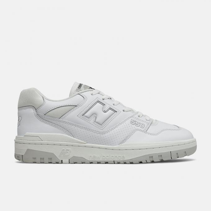 Les New Balance 550 blanches
