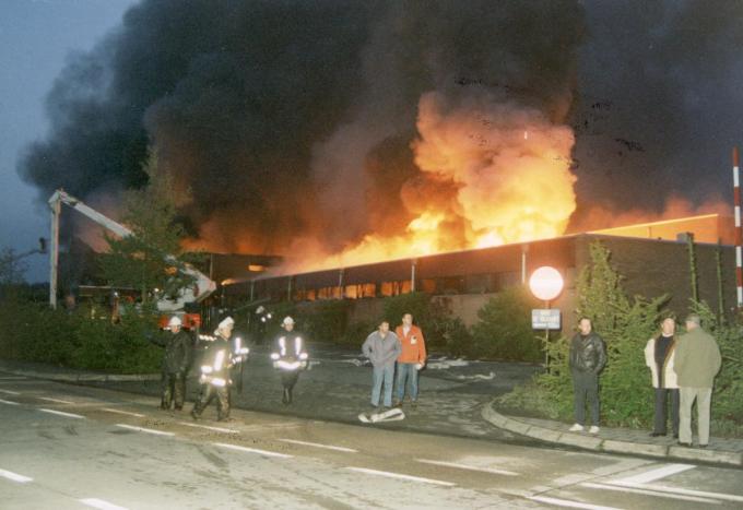 Heavy fire on May 5, 1991.