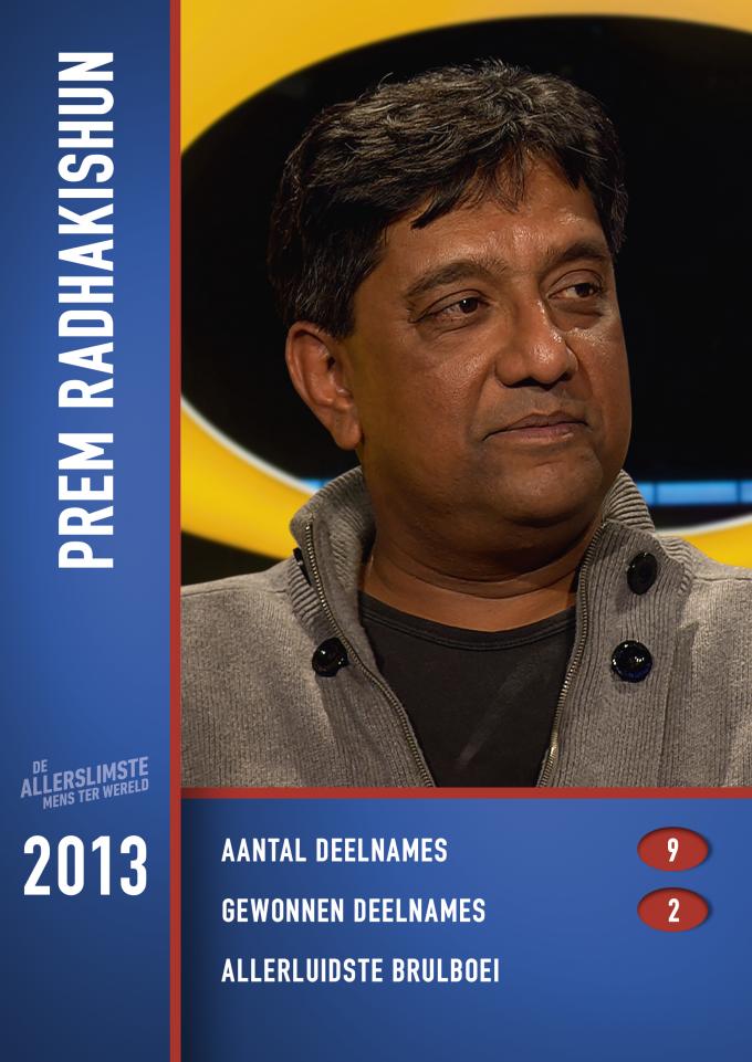 Nederlandse columnist en televisiemaker Prem Radhakishun