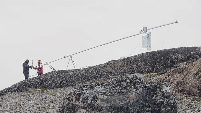 Trois stations météo ont déjà été installées au Groenland par l’équipe liégeoise. Leurs données ont prouvé l’énorme potentiel éolien de la région.
