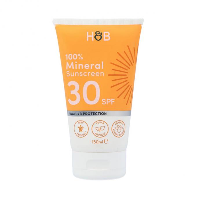 100% Mineral Sunscreen van Holland & Barrett: 5/10