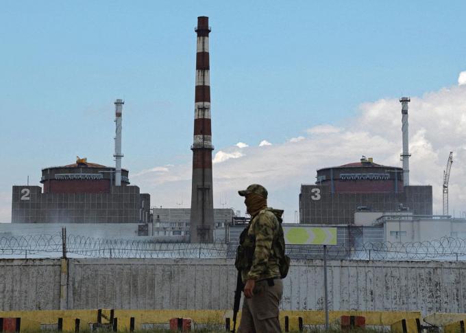 La centrale nucléaire de Zaporijia, au sud de l’Ukraine, est la plus importante d’Europe. Elle abrite six réacteurs.