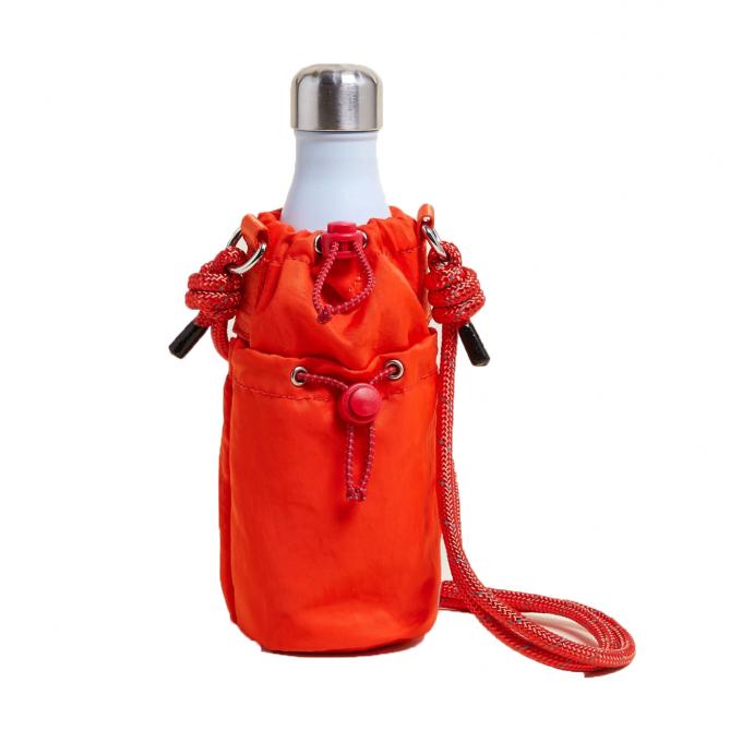 Rode crossbody-tas voor je waterfles