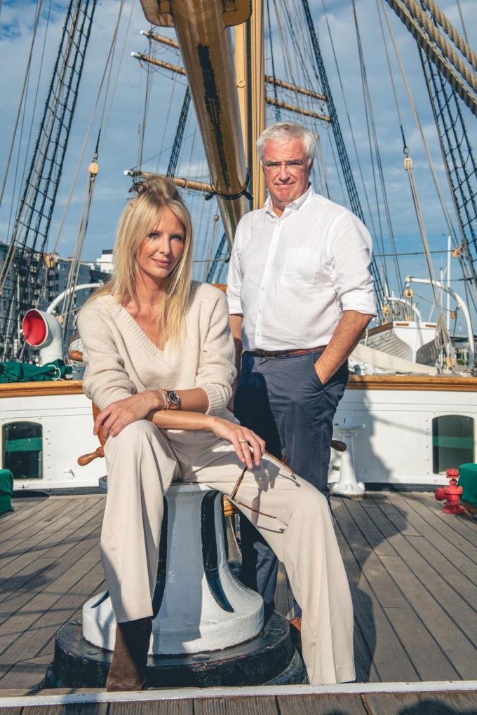 Annelien Coorevits en Carl Decaluwé delen een liefde voor de zee: “Als kind droomde ik ervan om kapitein van de lange omvaart te worden.”