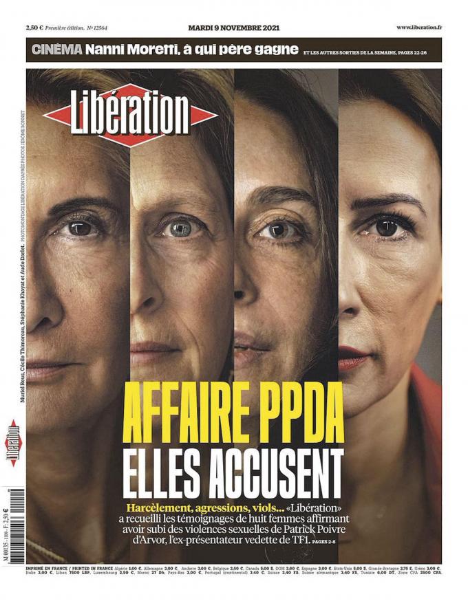 Le 9 novembre 2021, Libération publie les témoignages à visage découvert de victimes de PPDA. Un tournant, pour Hélène Devynck.