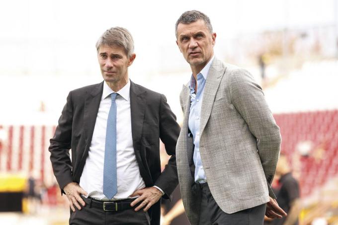 Ricky Massara et la légende du club, Paolo Maldini, sont en charge de la politique sportive du champion en titre italien.