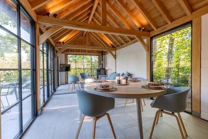 Chalet de jardin avec sauna en bois