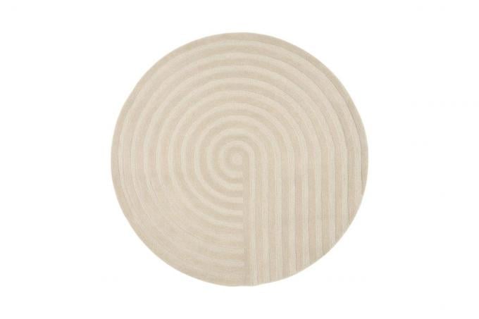 Getuft rond vloerkleed Alcott, twee meter diameter, Made, 550 euro – made.com