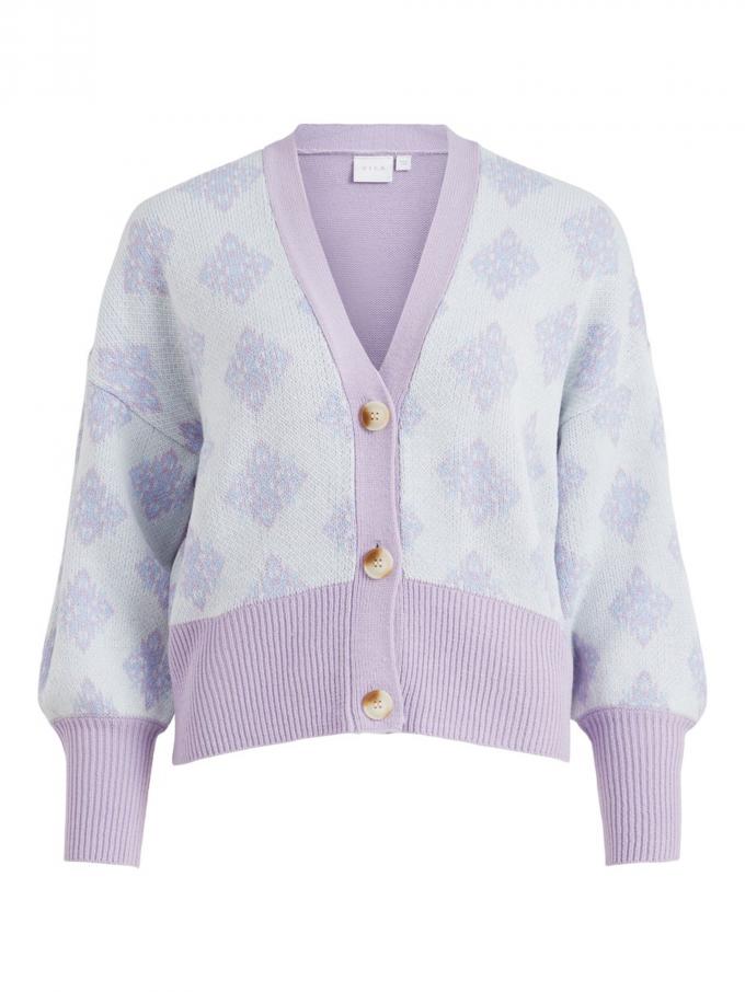 Cardigan met printjes