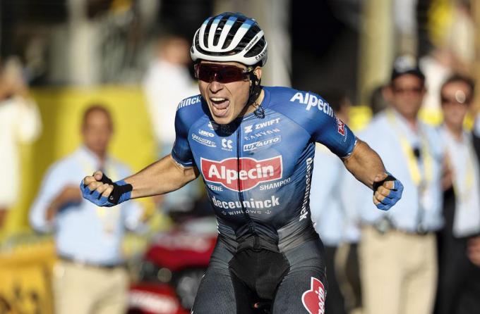 Jasper Philipsen a décroché deux victoires d'étape au Tour de France.