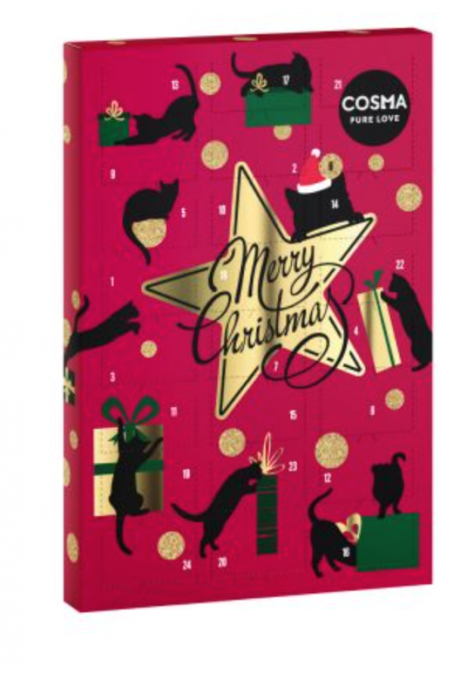 Calendrier de l'Avent pour chat Cosma Calendrier de l'Avent pour chat Cosma