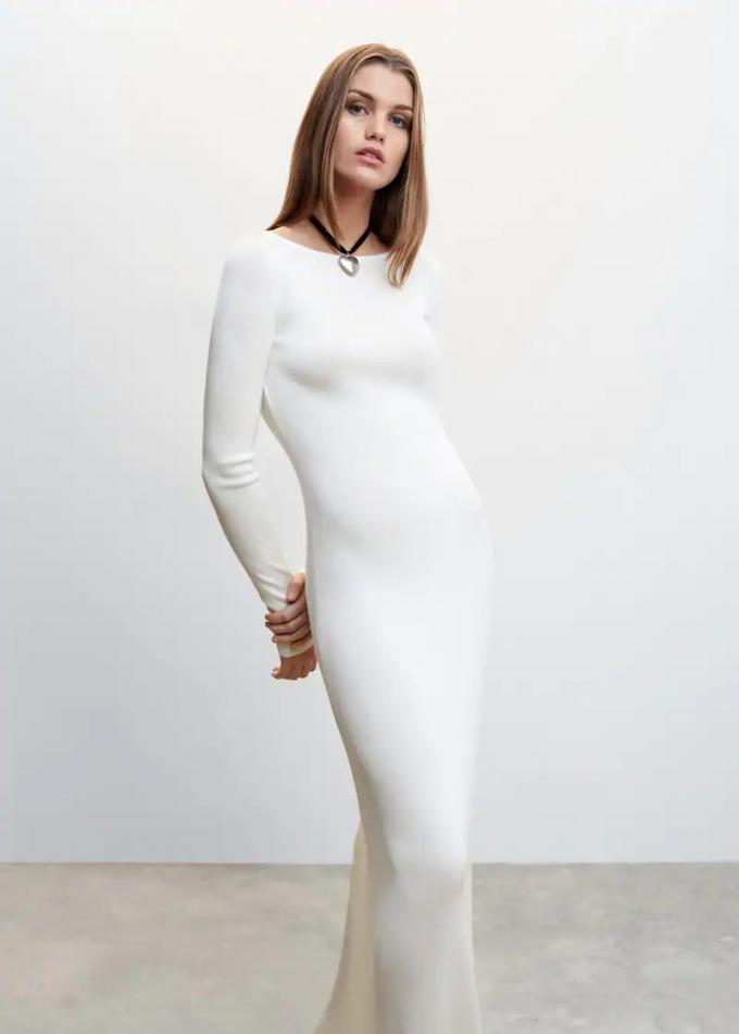 La robe blanche maxi
