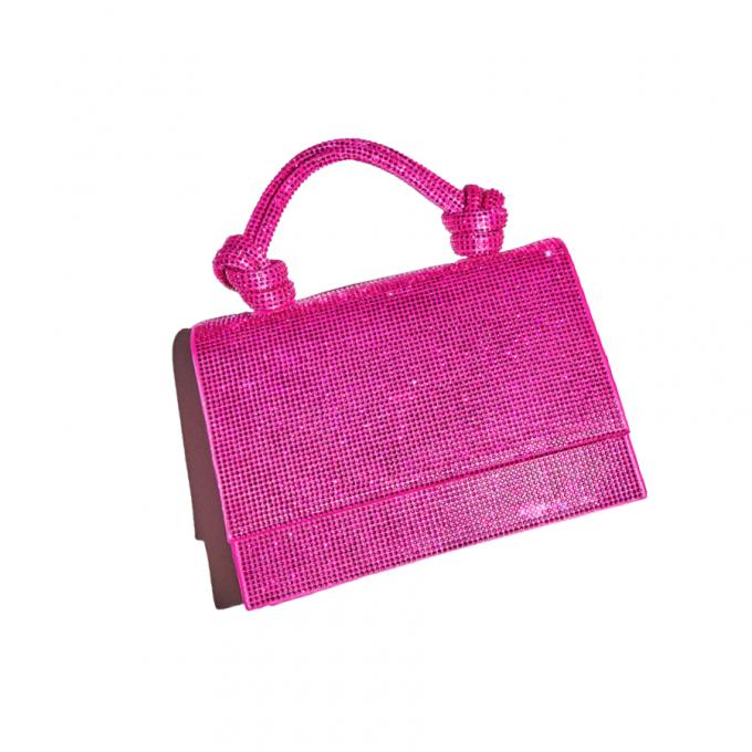 Mini sac à main rose à paillettes 
