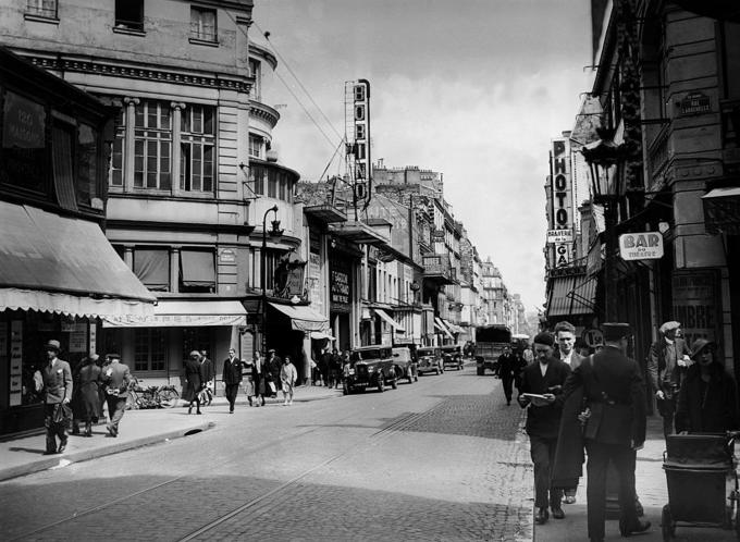 RUe de la Gaiete PAris 1930 Montparnasse