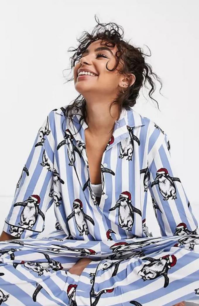 Pyjama met pinguïns 