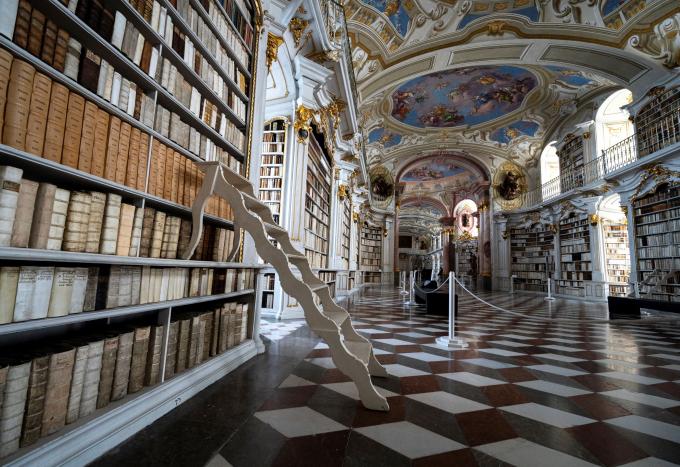 bibliotheque monastere autriche