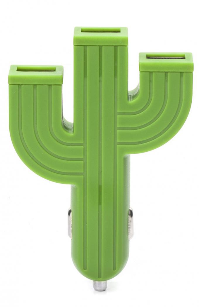 Cactus-USB-autolader met drie poorten