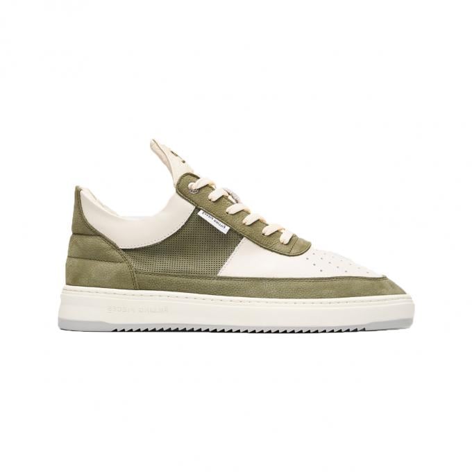 Vintagegroene Low Top sneakers