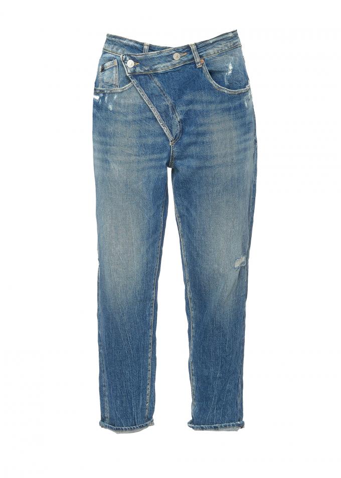 Relaxed crossover jeans