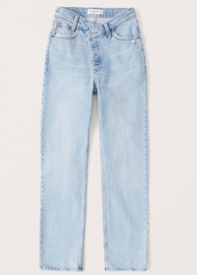 Crossover dad jeans