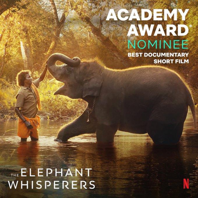 Beste documentaire (kort): THE ELEPHANT WHISPERERS door Kartiki Gonsalves en Guneet Monga