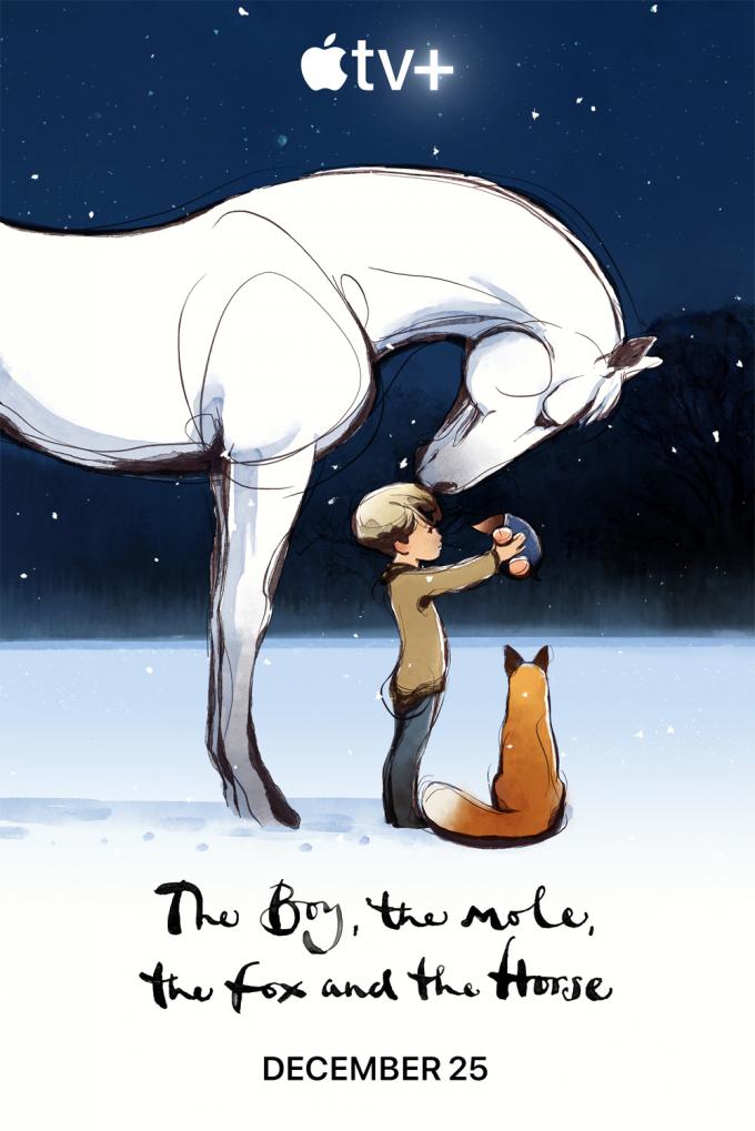 Beste geanimeerde kortfilm: THE BOY, THE MOLE, THE FOX AND THE HORSE door Charlie Mackesy en Matthew Freud