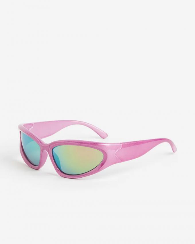 Roze Y2K-bril