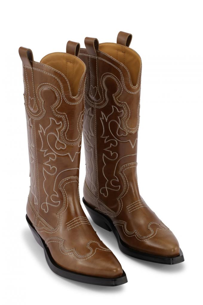Bruine cowboy laarzen
