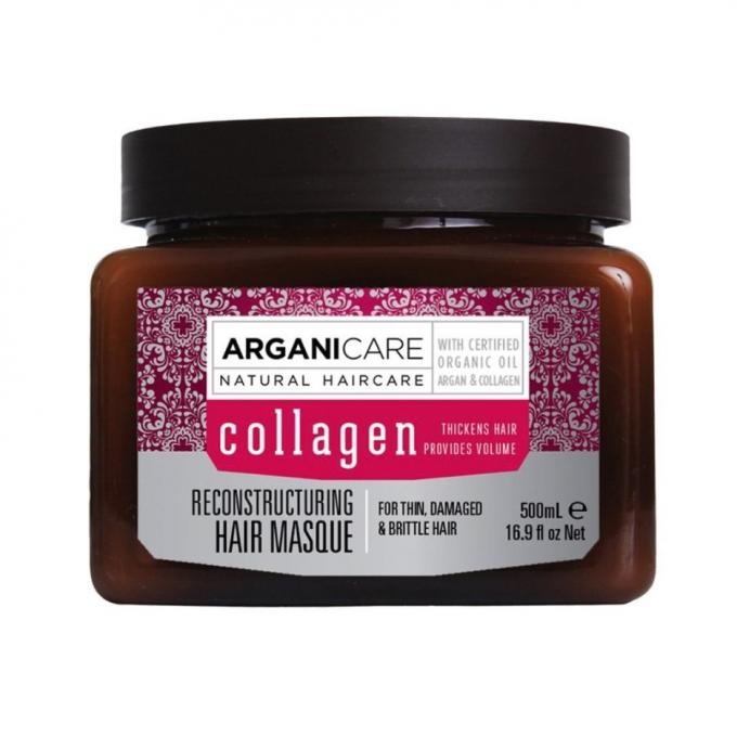 Argan & Collagen Reconstructuring Hair Mask van Arganicare