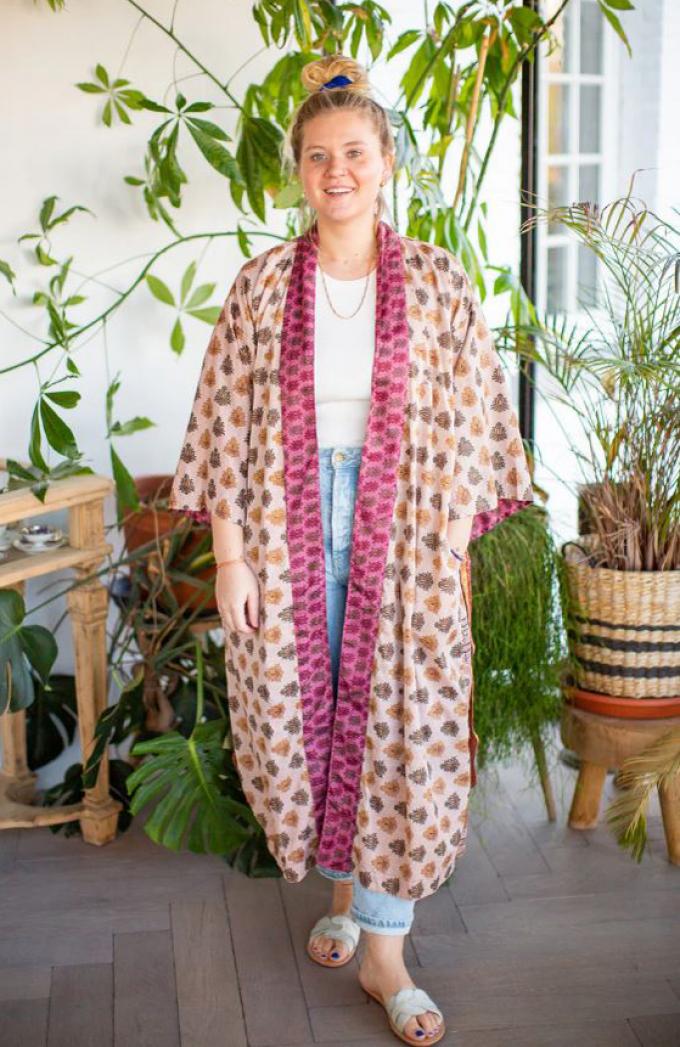 Zijden kimono 