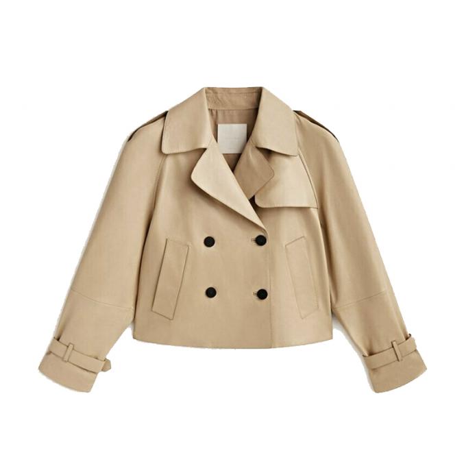 11. HOT: cropped trench coat, NOT: puffer