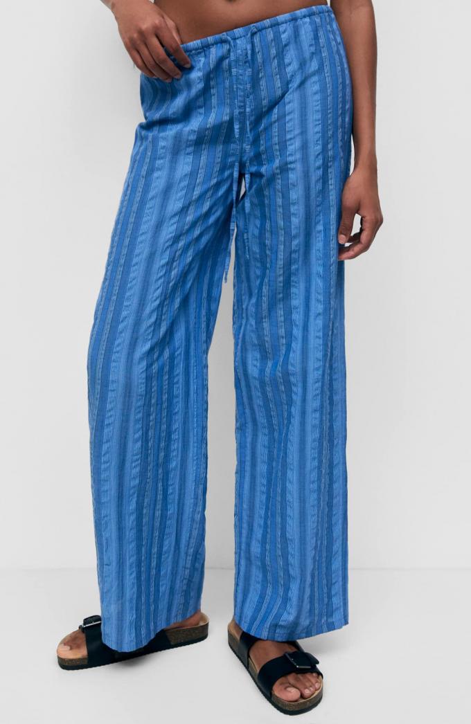 Gestreepte broek