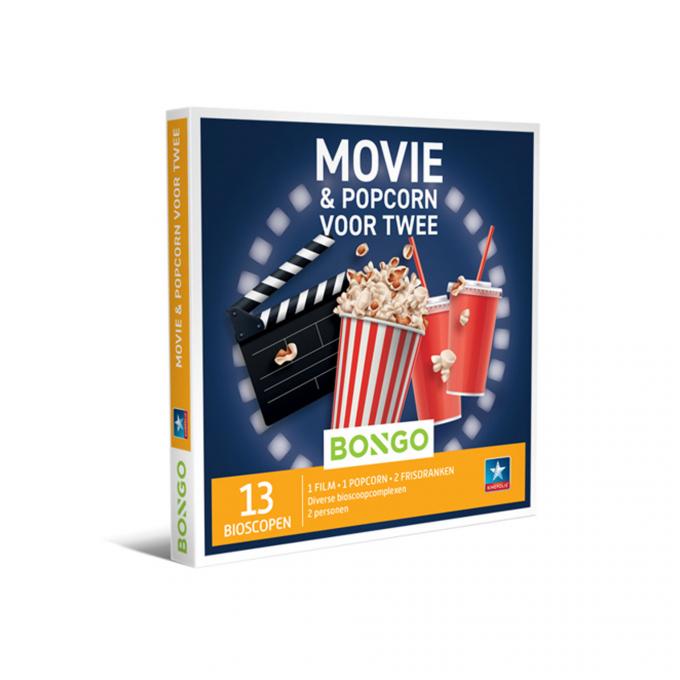 Movie en popcorn voor twee