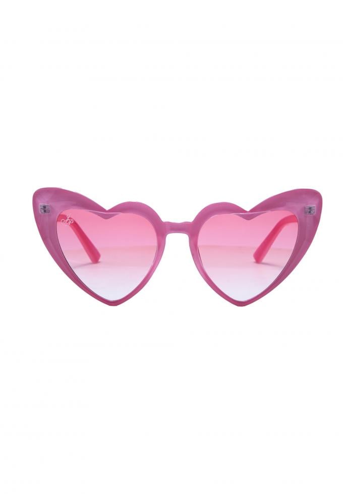 Les lunettes en forme de coeur