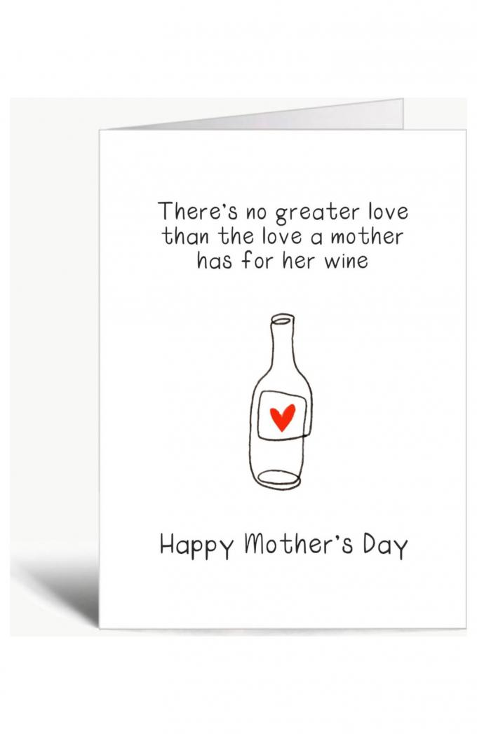 'A mother's love for her wine'