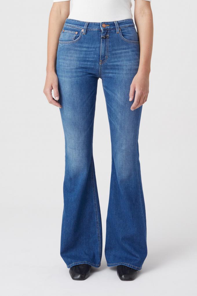 Lange flared jeans