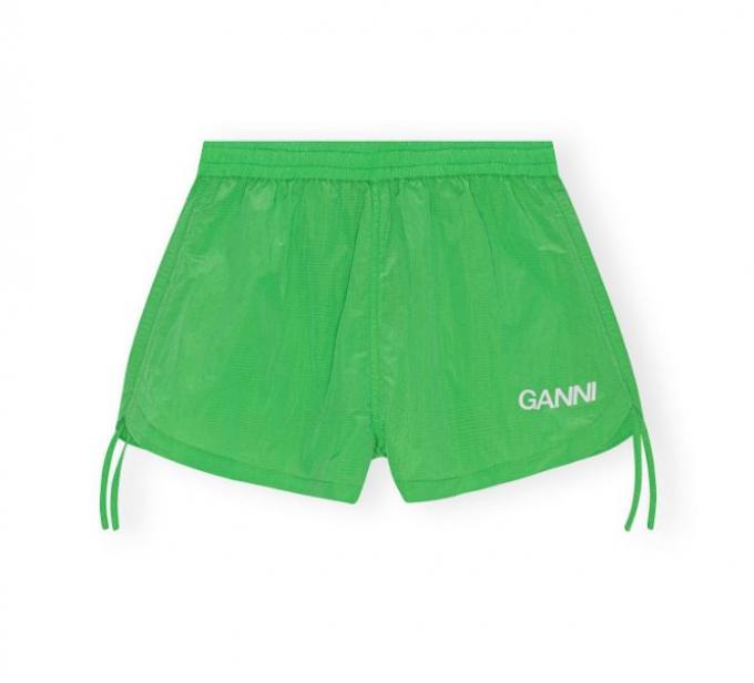 Sportieve light tech-short in groen 