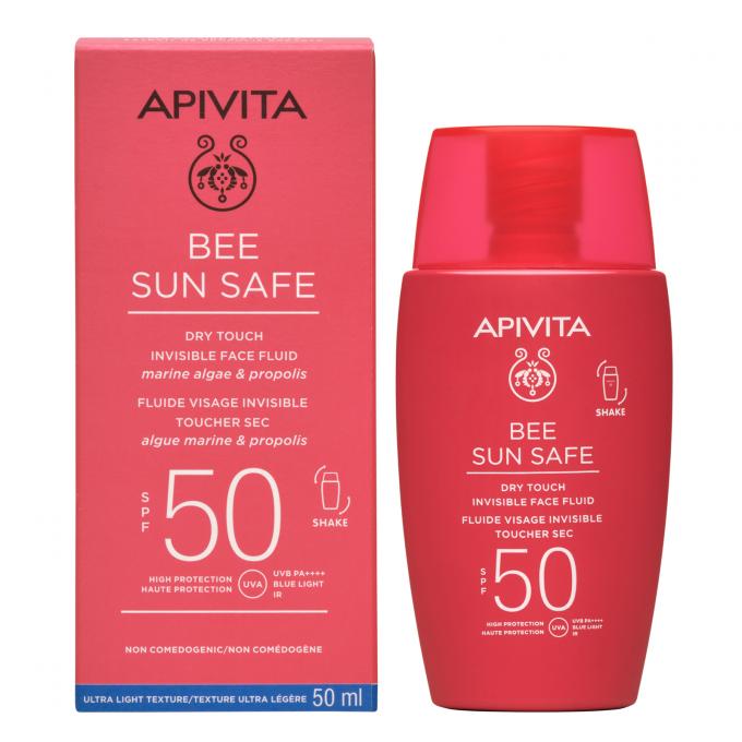 Apivita Bee Sun Safe Dry Touch Onzichtbare Fluid SPF 50 