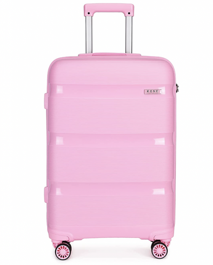 Kono Lightweight Polypropylene Travel Suitcase