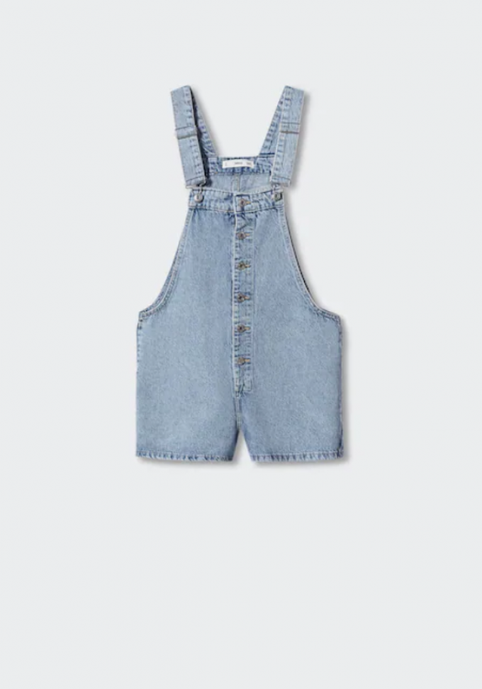 Denim tuinbroek