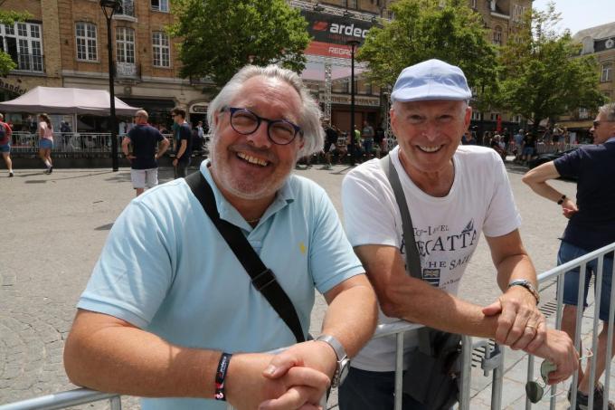 Peter Louagie en Ignace Langouche.