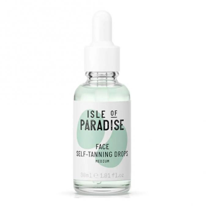 Face self-tanning drops