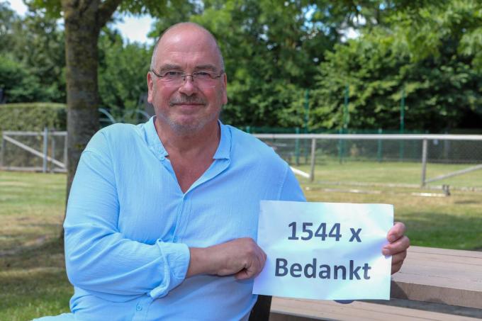 Jean-Pierre Cocquyt verzamelde in zijn eentje ruim 600 van de 1.544 handtekeningen.