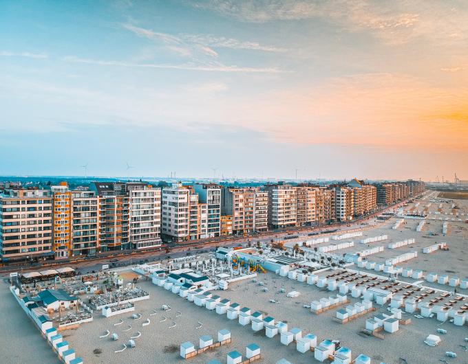 Knokke vue sur mer