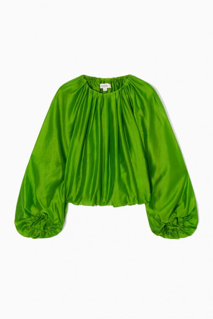 Groene parachute blouse