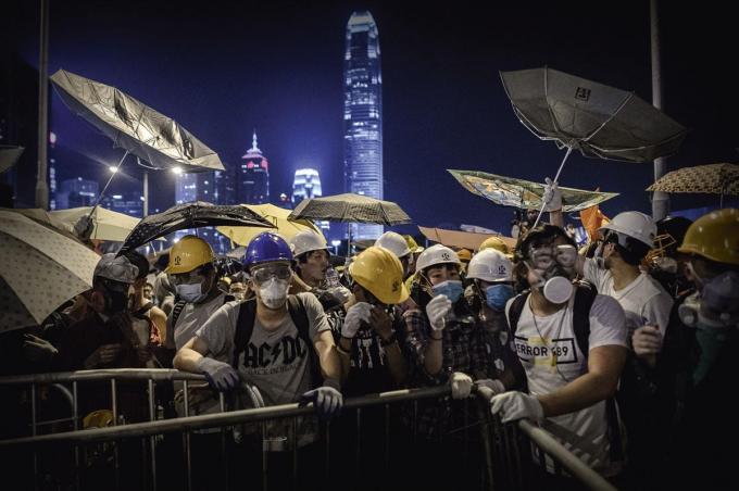 Les révoltes prodémocratiques comme celle des parapluies, à Hong Kong en 2014: une phobie pour Pékin.