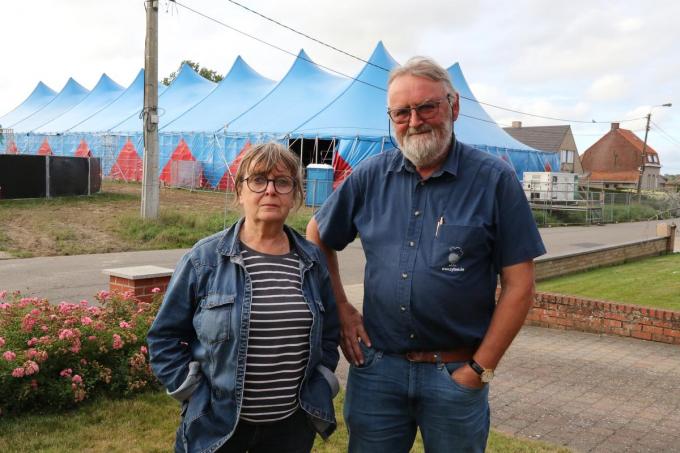 Liliane Willekens en Marc Meskens verhuisden van Olen naar Dranouter dankzij het festival.