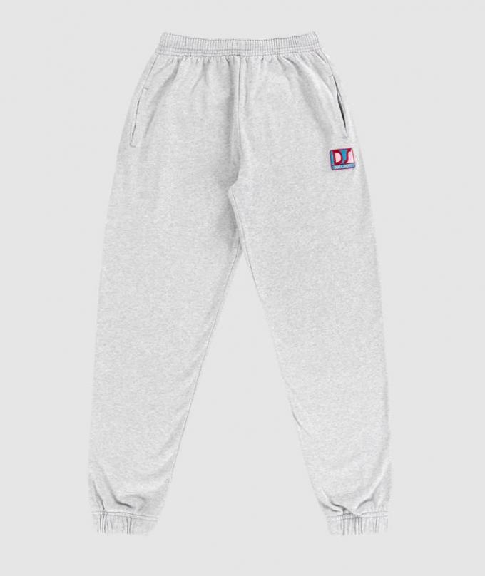 Grijze sweatpants trainers met logo