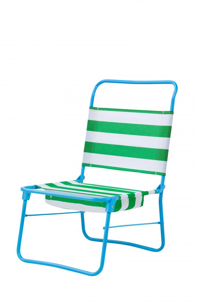 Opvouwbare strandstoel met streepjesmotief ‘STRANDÖN’