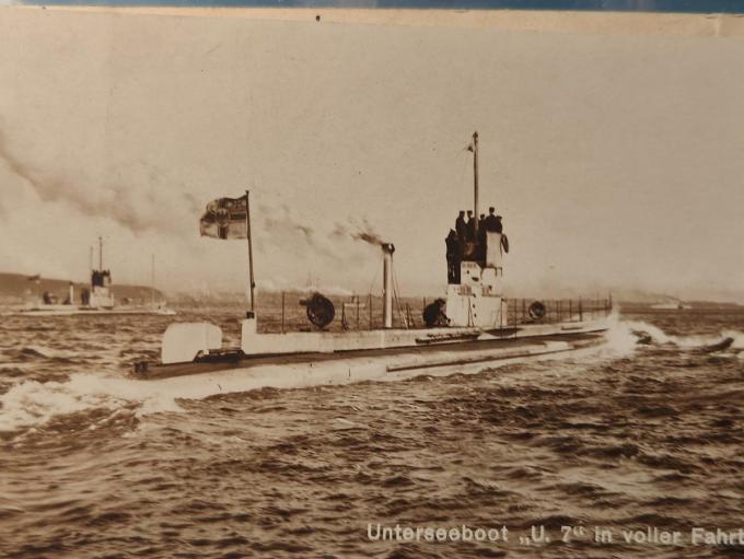 De U-5 in volle glorie.